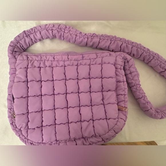 Handbags - Urban Expressions Purple quilted purse new